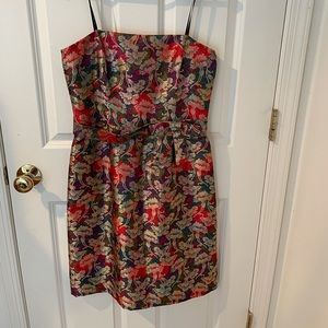 Strapless Silk Dress